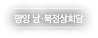 평양 남 북 정상회담